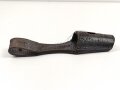 Kaiserreich und 1. Weltkrieg, Koppelschuh zum Seitengewehr M98/05. Ungewöhnliche, nicht genietete Ausführung ohne Herstellermarkierung
