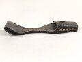 1. Weltkrieg, Koppelschuh zum Seitengewehr M98/05 und breite Aushilfsseitengewehre. Getragenes Stück, datiert 1918.
