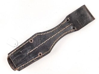 Koppelschuh zum Seitengewehr M84/98 für K98 der Wehrmacht. Guter Zustand, mit Reichsbetriebsnummer