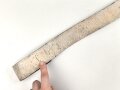 Kaiserreich, geweisstes Koppel für Berittene. Ungewöhnliche Ausführung , der Gegenhaken fehlt. Gesamtlänge wie fotografiert 83cm