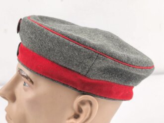 1.Weltkrieg, feldgraues Krätzchen in sehr gutem Zustand, Kopfgrösse gemessen 56