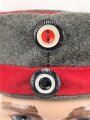 1.Weltkrieg, feldgraues Krätzchen in sehr gutem Zustand, Kopfgrösse gemessen 56