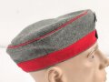1.Weltkrieg, feldgraues Krätzchen in sehr gutem Zustand, Kopfgrösse gemessen 56