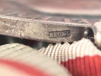 Ordenspange eines tapferen, badischen Weltkriegsteilnehmers