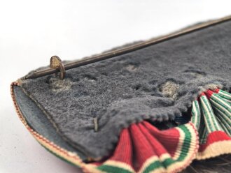 Ordenspange eines tapferen, badischen Weltkriegsteilnehmers