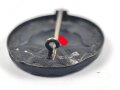 Verwundetenabzeichen schwarz, Buntmetall lackiert, Hersteller L/11 für Deumer Lüdenscheid. getragenes Stück