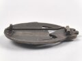 Panzerkampfabzeichen in bronze, Zink bronziert. Ohne Herstellermarkierung, aber Steinhauer & Lück zuzuordnen