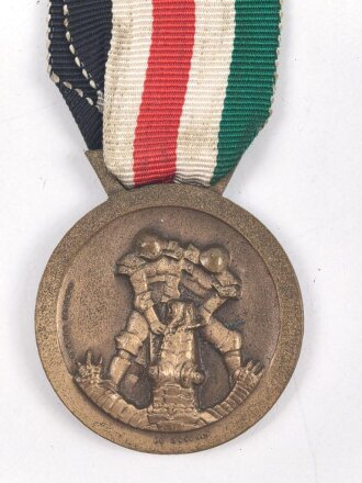 Deutsch Italienische Erinnerungsmedaille an den Feldzug in Afrika, bronze am Band