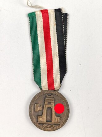 Deutsch Italienische Erinnerungsmedaille an den Feldzug in Afrika, bronze am Band