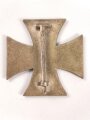 Eisernes Kreuz 1. Klasse 1939 im Etui. Hersteller "20" auf der Nadel für Zimmermann . Sehr guter Zustand