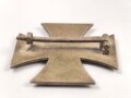 Eisernes Kreuz 1. Klasse 1939 im Etui. Hersteller "20" auf der Nadel für Zimmermann . Sehr guter Zustand