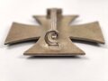 Eisernes Kreuz 1. Klasse 1939 im Etui. Hersteller "20" auf der Nadel für Zimmermann . Sehr guter Zustand