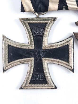 Ordenspange  Eisernes Kreuz 2. Klasse 1914 und Ehrenkreuz...
