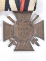 Ordenspange  Eisernes Kreuz 2. Klasse 1914 und Ehrenkreuz für Frontkämpfer