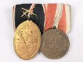 Ordenspange  Reichskriegerbund Kyffhäuser Kriegsdenkmünze 1914-1918, Denkmünze Tirol 1914-1918