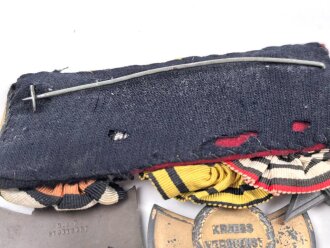 Ordenspange  Preussen, Kreuz für Kriegshilfsdienst, Württemberg Wilhelmskreuz, Ehrenkreuz für Kriegsteilnehmer