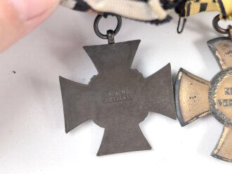 Ordenspange  Preussen, Kreuz für Kriegshilfsdienst, Württemberg Wilhelmskreuz, Ehrenkreuz für Kriegsteilnehmer