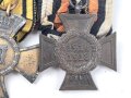 Ordenspange  Preussen, Kreuz für Kriegshilfsdienst, Württemberg Wilhelmskreuz, Ehrenkreuz für Kriegsteilnehmer