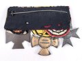 Ordenspange  Preussen, Kreuz für Kriegshilfsdienst, Württemberg Wilhelmskreuz, Ehrenkreuz für Kriegsteilnehmer