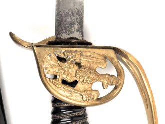 Preusse, IOD89, Infanterie Offiziers degen Modell 1889. Aus Teilen zusamengesetztes Stück