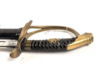 Preusse, IOD89, Infanterie Offiziers degen Modell 1889. Aus Teilen zusamengesetztes Stück