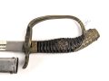 Preussen, Infanterie Offiziers Degen Modell 1889 . Das Grifftsück in Luxusausführung, die Scheide vernickelt. Klinge ohne Hersteller