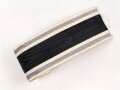 Bayern, Ordensband zur Militär Verdienst Medaille in silber. Breite 25mm, Länge knapp 50cm