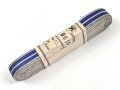 Schaumburg Lippe, Ordensband zur Bandspange zum Kreuz für Treue Dienste 1914. Breite 15mm, in der originalen Banderole, laut dieser 10 Meter