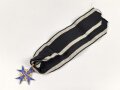 Preussen, Orden Pour le Merite am Band. Fertigung nach 1945 in gutem Zustand, Band UV negativ