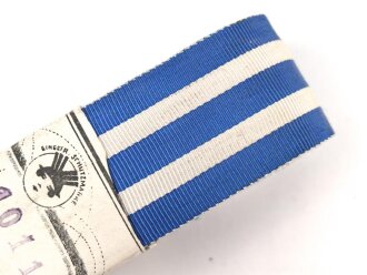 Italien, Bündel Ordensband zum Kriegsverdienstkreuz 1.Weltkrieg. Breite 30mm, in der originalen Banderole, laut dieser 10 Meter