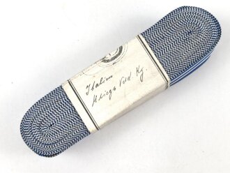 Italien, Bündel Ordensband zum Kriegsverdienstkreuz 1.Weltkrieg. Breite 30mm, in der originalen Banderole, laut dieser 10 Meter