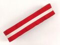 Italien, Band zum Orden der Krone Italiens. Breite 30mm, sie erhalten je 15cm von der Rolle abgeschnitten