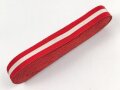 Italien, Band zur Bandspange zum Orden der Krone Italiens. Breite 15mm, sie erhalten je 10cm von der Rolle abgeschnitten