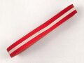 Italien, Band zur Bandspange zum Orden der Krone Italiens. Breite 15mm, sie erhalten je 10cm von der Rolle abgeschnitten