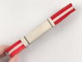Italien, Bündel Band zur Bandspange zum Orden der Krone Italiens. Breite 15mm, in der originalen Banderole, laut dieser 10 Meter