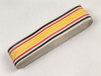 Kaiserreich, Band zur China Denkmünze 1901. Breite 30mm, sie erhalten je 15cm von der Rolle abgeschnitten