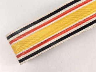 Kaiserreich, Band zur China Denkmünze 1901. Breite 30mm, sie erhalten je 15cm von der Rolle abgeschnitten