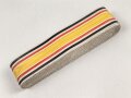 Kaiserreich, Band zur China Denkmünze 1901. Breite 30mm, sie erhalten je 15cm von der Rolle abgeschnitten