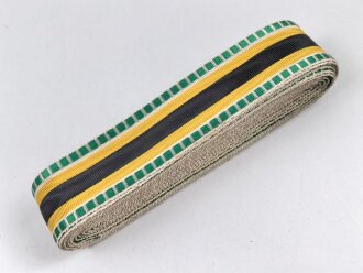 Sachsen Meiningen, Band zum Kreuz für Verdienst im Kriege 1915. Breite 30mm, sie erhalten je 15cm von der Rolle abgeschnitten