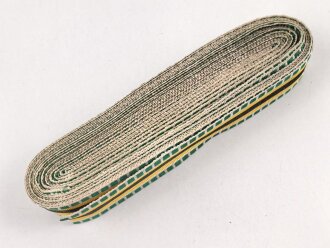 Sachsen Meiningen, Band zum Kreuz für Verdienst im Kriege 1915. Breite 30mm, sie erhalten je 15cm von der Rolle abgeschnitten