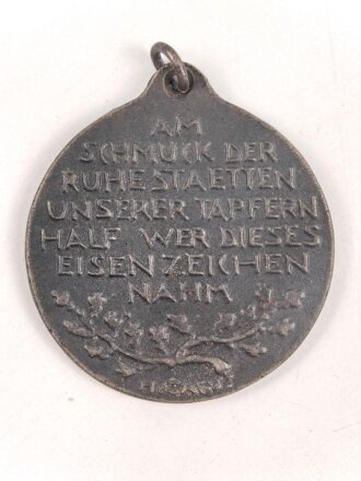 1.Weltkrieg, eiserne Medaille des Fürsorgewerks...