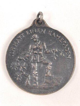 1.Weltkrieg, eiserne Medaille des Fürsorgewerks für Kriegsgräber " Ich hatt einen Kameraden"