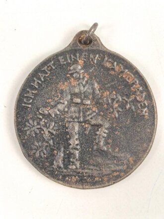 1.Weltkrieg, eiserne Medaille des Fürsorgewerks für Kriegsgräber " Ich hatt einen Kameraden"