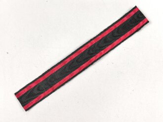 Hessen, Band für eine Bandspange zum Ludewgsorden. Breite 15mm, Länge 11cm