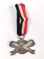 Abzeichen des Militär Verein Wilhelmshaven. Breite 44mm