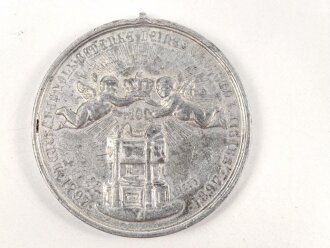 Preussen, Gedenkmedaille aus Leichtmetall 1897. Die...