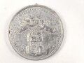 Preussen, Gedenkmedaille aus Leichtmetall 1897. Die Öse fehlt