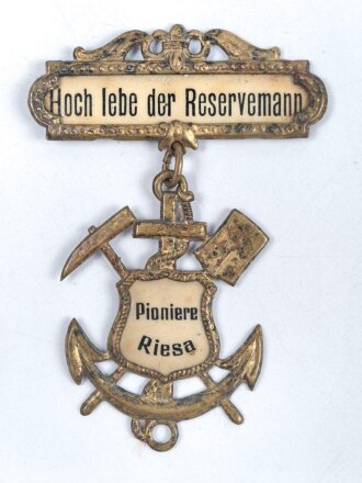 Kaiserreich, Abzeichen "Hoch lebe der Reservemann...