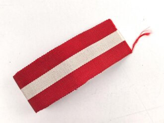 Spanien, Ordensband zum Militärverdienstkreuz ( Cruz de Rocha) . Breite 25mm, Länge 92cm