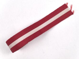 Spanien, Ordensband für die Bandspange zum Militärverdienstkreuz ( Cruz de Rocha) . Breite 15mm, Länge 55cm